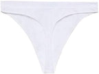 French High Waist Thongs Panties High Elastic Seamless Thongs