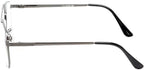 The Intellectual Metal Clear Bifocal Aviator Reader, Cheaters Reading Glasses, Men Women