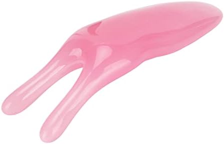 Resin Nose Massager, Nose Up Scraper Lifting Clip, Helps Create The Nose and Face, Pain Slimming Nose Scraper Bar for Women (Peach)