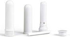 12 Sets Essential Oil Aromatherapy Tubes Inhaler Sticks Blank Nasal Inhalers(12 Complete Sticks) + 2 Polyethylene Pipette Droppers