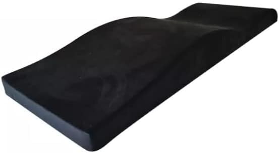 ENDELLE Lash Bed Topper,Curvy Massage Foam Cushion for Salon, Ergonomic Massage Topper with Removable Cover-70×23"