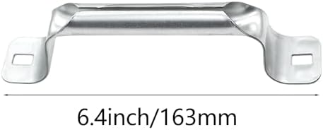 Heavy Duty Garage Door Lift Handle, 2 Pack Rolled Grip Lift Handle, Compatible with All Residential Doors