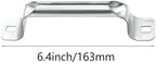 Heavy Duty Garage Door Lift Handle, 2 Pack Rolled Grip Lift Handle, Compatible with All Residential Doors