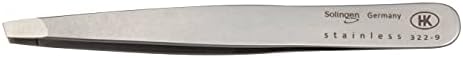 Hans Kniebes Slanted Stainless Steel Tweezers, Solingen