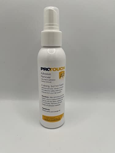 Pro Touch Adhesive Remover, Wig, Toupee and Hair Extension Removal Solvent (4oz)