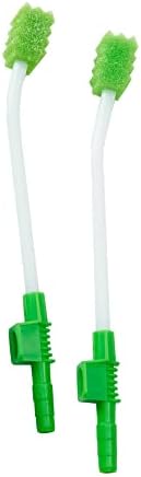 Toothette® Oral Care Single Use Suction Swab System with Perox-A-Mint Solution - Each (1 System/Package)