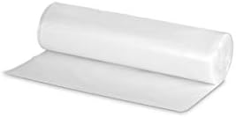 Earthsense Commercial RNW4654C Can Liner, 46 x 54, 60 gal, 1.2 mil thickness, Polyethylene, Black (Pack of 100)