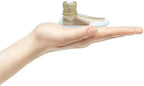 Sneaker Walker Glides for 1" Walker Tubes - 1 Pair (Gold)