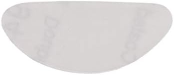 Freebily 20 Pairs of Soft Hypo-allergenic Adhesive Silicone Anti-Slip Nose Pads Grips for Eyeglass Glasses and Sunglasses Clear One Size