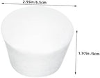 jojofuny 10pcs Smooth Foam Balls Cake Model Creative Shaped Cake Dummies for Practice Decorations