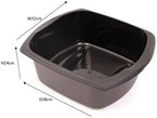 Addis Rectangular Washing Up Bowl, Linen, 9.5 Litre