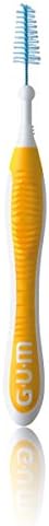 GUM Trav-ler Interdental brushes 6 pieces ISO 4 Yellow 1.3mm, pack of 3 (3x 6 pieces)