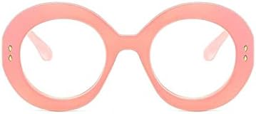 COTIA Retro Round Blue Light Blocking Reading Glasses for Women Men Oversized Anti Anti Glare UV Eyewear