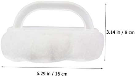 Didiseaon 2pcs Soft Bristle Bathtub Cleaning Brush Non-damaging Bathroom Cleaner for Efficient Household Cleaning Supplies for Bathtubs and Showers