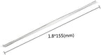 KOMBIUDA Earwax Removal Set Stainless Steel Ear Spoon Set Ear Cleaners Small Brush