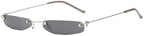 Men Women Blue Light Blocking Metal Rimless Tinted Lens Anti-UV Reading Glasses