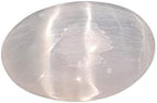 VIE Naturals Palm Stone, Oval, Selenite, 8cm