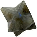 VIE Small Merkaba Star, 2cm, Labradorite