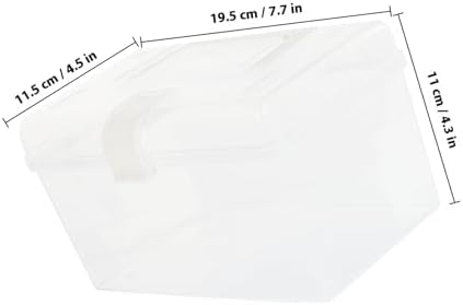 Cabilock Small Portable Storage Box with Handle, Versatile Household Container for Emergency Medicine and Sundries Organization, Multifunctional Storage Case for Home and Travel