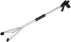 Luxet Reacher Grabber Tool X-Long 80" Aluminum Suction Cup Jaw, Foldable Lightweight Reacher Grabber Pickup Tool, Gripper Grabbers for Elderly Grab it Reaching Tool Trash Picker Grabber (Black)