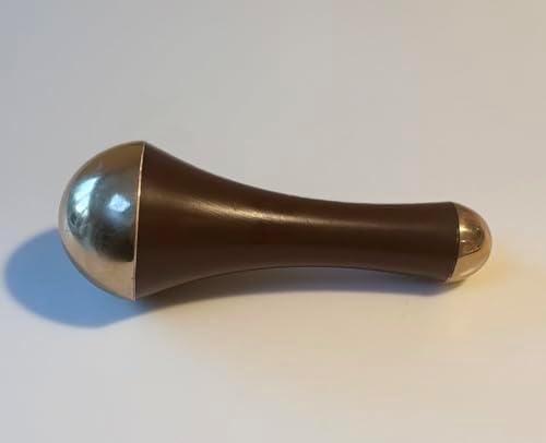 Hazina Kansa Wand, Ayurvedic Facial Massage Tool, Copper-Tin Alloy, for Skincare, Circulation, Lymphatic Drainage