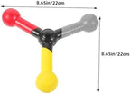 KOMBIUDA 3pcs Enhance Reaction Speed Brain Flexibility Hand-Eye Coordination Sticks for Boys and Girls Adults