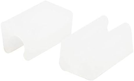 uxcell Plastic Chair Foot Floor Glides Tubing Caps Cover Protector 10mm Dia 8 Pcs White
