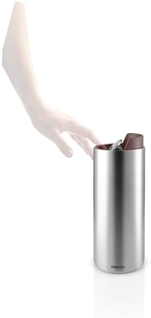 EVA SOLO | Urban to Go Cup 0.35 L Vintage Brown | Double-Walled Thermo Cup with Vacuum Insulation | Dishwasher-Safe Cup with Practical Easy Grab Strap & Click Lid | Vintage Brown