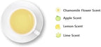 MEDIPRESSO Tea Capsules for Nespresso, Blend Teas, 10 pods (Pack of 1) Made in Korea (Chamomile Citrus Tea Capsule)