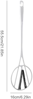 Carpet and Rug Beater 55.5x16 Cm Manual Dust Beater Rug Cleaner for Deep Dust Removal