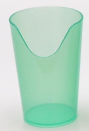 Nose Cut-Out Tumbler, Flexible, Clear, 4 oz