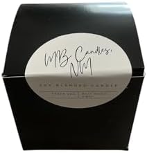 Mama Bear Candle Co. NM Lavender Vanilla Scented Soy Candle, 9 oz, Pink Frosted Glass Jar