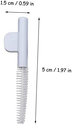 Beaupretty 10pcs Portable Cleaning Brush Convenient Tube Cleaner for Hearing Amplifiers Maintenance Tools for Earmold Tubing Essential Accessory for Wax Removal