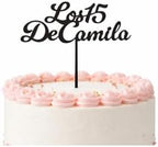 Personalized Birthday Cake Topper Custom Name & Age Cake Decoration for Kids Adults Milestone Birthday Party Decor Keepsake Gift