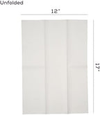SETUP [100 Count] Linen-Feel Guest Towels - Disposable Cloth Dinner Napkins, Bathroom Paper Hand Towels, Wedding Napkins - (Formerly Comfy Package)