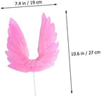 6pcs Cake Decor Delicate Decorative Props for Wedding Birthday Cake for Celebrations and Desserts