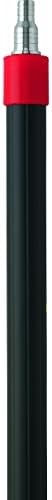 Vikan 297352 63"- 109" Waterfed Telescopic Handle w/Barbed Fitting, Transport Line