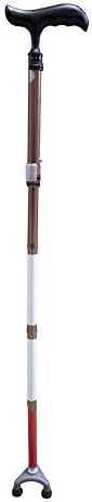 Adjustable Folding Walking Cane for The Blind, 84cm - 96cm Walking Stick,Folds Down 4 Sections 4ZG-02BRM