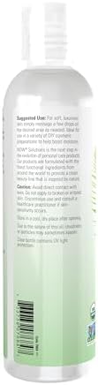 NOW Foods Solutions, Organic Vegetable Glycerin Oil, 100% Pure, Softening and Moisturizing Multi-Purpose Skin Care, 8-Ounce