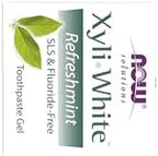 NOW Foods Solutions, Xyliwhite™ Toothpaste Gel, Refreshmint, Cleanses and Whitens, Fresh Taste, 6.4-Ounce