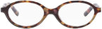 YAMEIZE Small Oval Blue Light Blocking - Glasses Women Men Retro Clear Anti Blue Light Eyeglasses for Computer Gaming