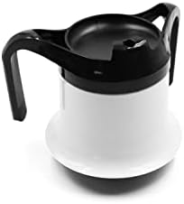 KMINA Adult Sippy Cup for Elderly Spill Proof, Two Handled Mug with Lid, Drinking with Spout, Dishwasher Safe, Parkinsons and Disabled Patients