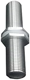 Artemisia 1/4" 3/8" 1/2" 3/4" 1" 1-1/4" 1-1/2" B-S-P Male Thread 304 Stainless Steel Full Thread Water Tank Pipe Fitting Connector Adapter (Size : 50mm, Color : 1/2")