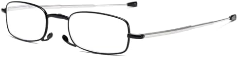 Folding Reading Glasses for Men Women, Keychain Compact Readers Blue Light Portable Pocket Eyeglasses