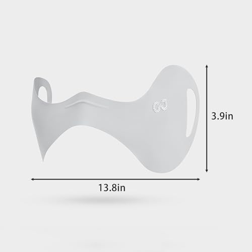UPF50+ Half Mask,Face Shield,Sun Screen Protector for Face with Adjustable Ear Straps, Golf Visors for Women Golfers