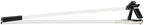 Luxet Reacher Grabber Tool X-Long 80" Aluminum Suction Cup Jaw, Foldable Lightweight Reacher Grabber Pickup Tool, Gripper Grabbers for Elderly Grab it Reaching Tool Trash Picker Grabber (Black)