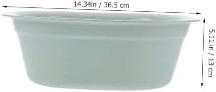 ARTIBETTER Large Square Plastic Wash Basin Thick Durable Sink Basin for Dishes Laundry and Vegetable Washing Versatile for Foot Soaking and Cleaning Tasks Modern Design
