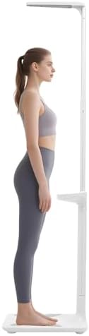 Professional Digital Physician Scale - Multifunction Body Weight and Ultrasonic Height Analyzer - 440lbs Capacity Medical Scale 31.5-76.77 in