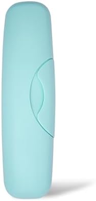 RADIUS Toothbrush Travel Case for Big Brush/Original/Scuba Brushes, BPA-Free Recycled Plastic, Portable for Bathroom, School, Home, Camping - Mint (ONLY fits the Big Brush/Original/Flex/SCUBA)