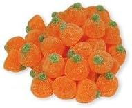Gummy Pumpkin Candy-Fancy Jelly Candy Pumpkin Shaped Gummies by Queen City Candy Cave (1 Pound)